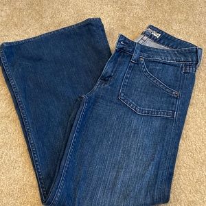 Hudson wide leg soft jeans